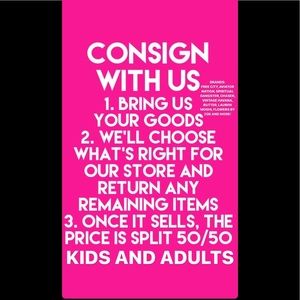 CONSIGN WITH US
